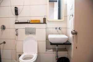 Bathroom in Studio Independent House at Baner – for Rent