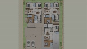 Floor Plan in 3 BHK Apartment at Harlur – for Sale