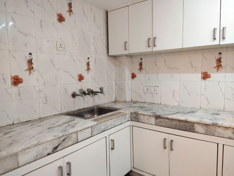 Kitchen, east of kailash 2 Bedroom 1200 Sq.Ft. Builder Floor In East Of Kailash Delhi 10430955