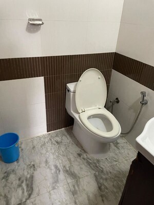 Bathroom in 2 BHK Builder Floor at East Of Kailash – for Rent