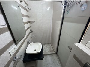 Bathroom in 3.5 BHK Builder Floor at Shivalik Colony – for Rent