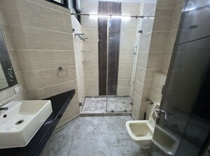 Bathroom in 3.5 BHK Builder Floor at Shivalik Colony – for Rent
