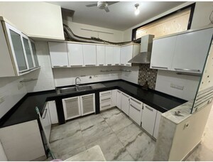 Kitchen in 3.5 BHK Builder Floor at Shivalik Colony – for Rent