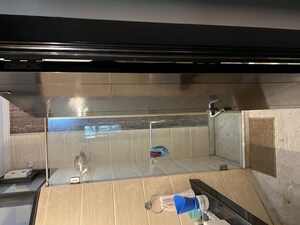 Bathroom in 3.5 BHK Builder Floor at Shivalik Colony – for Rent