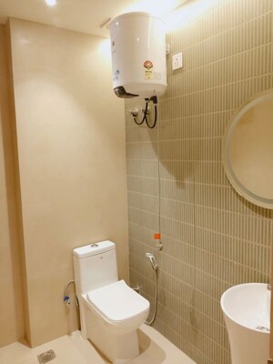 Bathroom in 1 BHK Builder Floor at Sector 50 – for Rent