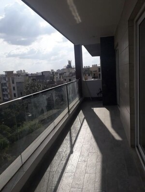 Balcony in 3 BHK Builder Floor at Sector 57 – for Rent