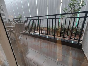 Balcony in 3.5 BHK Apartment at Abhee Aaria, Gunjur – for Sale