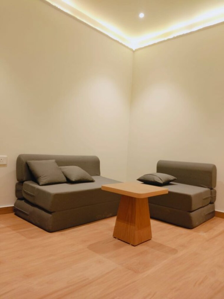 Living Room, sector 32 1 Bedroom 750 Sq.Ft. Builder Floor In Sector 32 Gurgaon 10431015