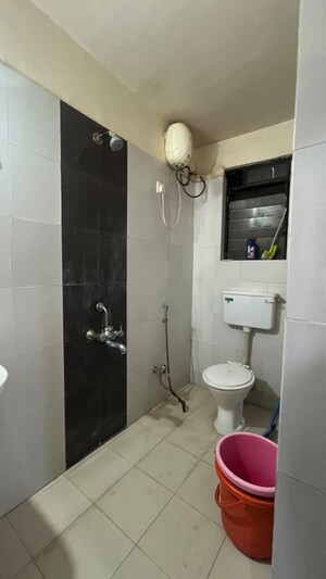 Bathroom in 2 BHK Apartment at Wadgaon Sheri – for Rent