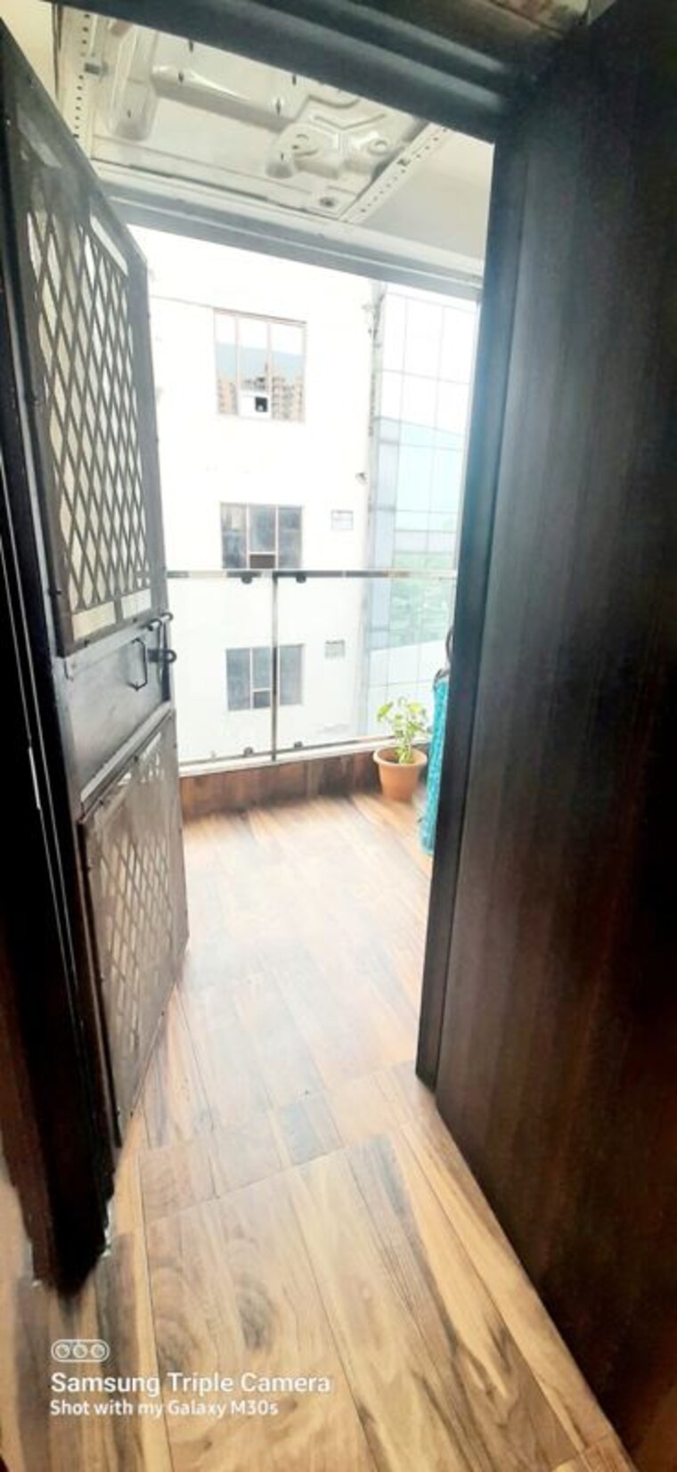 Balcony, ajs-heights 2 Bedroom 950 Sq.Ft. Builder Floor In Indrapuram Ghaziabad 10431056