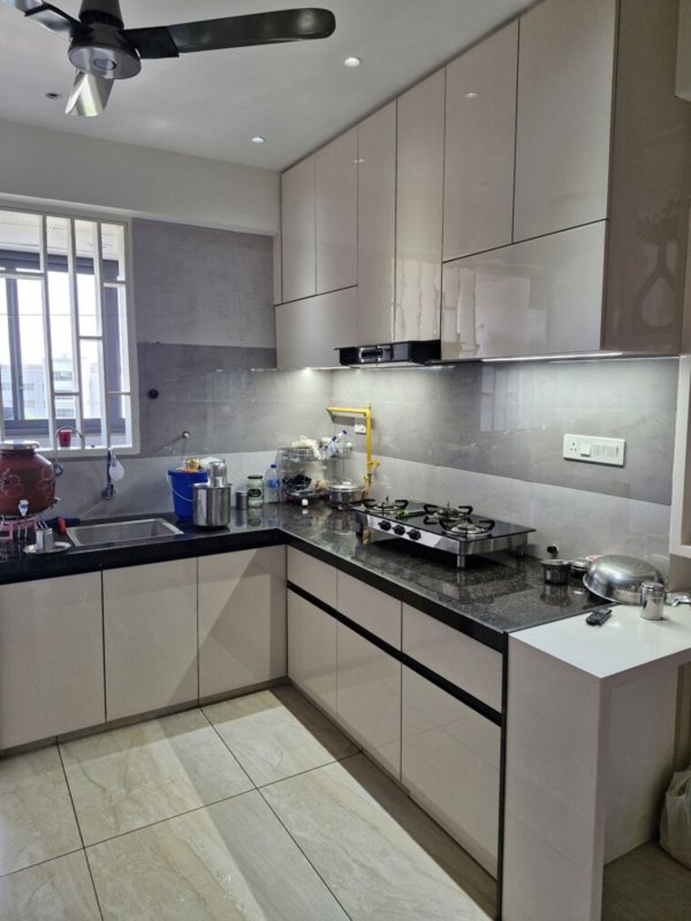Kitchen, ayojan nagar 3 Bedroom 2000 Sq.Ft. Apartment In Ayojan Nagar Ahmedabad 10431075