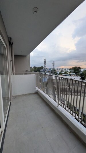 Balcony in 3 BHK Apartment at DS Max Skycity, Thanisandra – for Sale