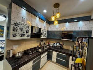 Kitchen in 3 BHK Apartment at Gaur City 7th Avenue, Sector 4 Greater Noida – for Rent