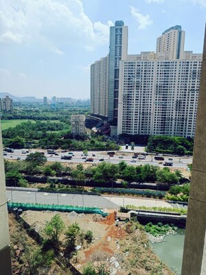 Balcony in 1 BHK Apartment at Lodha Crown Quality Homes, Majiwada – for Rent