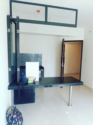 Kitchen in 1 BHK Apartment at Lodha Crown Quality Homes, Majiwada – for Rent