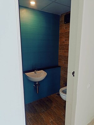 Bathroom in 1 BHK Apartment at Lodha Crown Quality Homes, Majiwada – for Rent