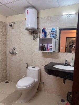 Bathroom in 3 BHK Apartment at ABA Coco County, Sector 10 Greater Noida – for Rent