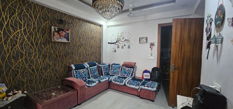 Living Room, ambrosia-luxury-homes 2 Bedroom 1050 Sq.Ft. Apartment In Sector 1 Greater Noida Greater Noida 10431116