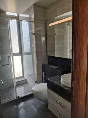 Bathroom in 4 BHK Apartment at M3M Golf Estate, Sector 65 – for Rent