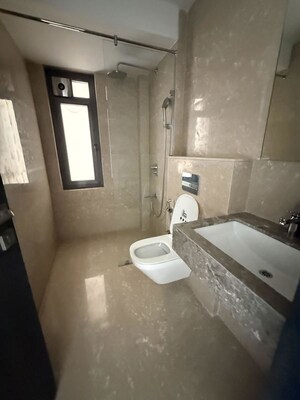 Bathroom in 4 BHK Apartment at Piramal Mahalaxmi, Mahalaxmi – for Rent