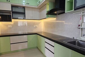 Kitchen in 3 BHK Apartment at Kolte Patil Raaga, Hennur Road – for Rent