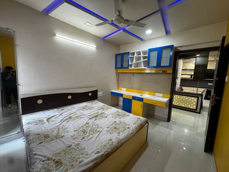 Bedroom, alcon-renaissant 2 Bedroom 850 Sq.Ft. Apartment In Kharadi Pune 10431158