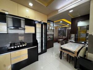 Kitchen in 2 BHK Apartment at Alcon Renaissant, Kharadi – for Rent