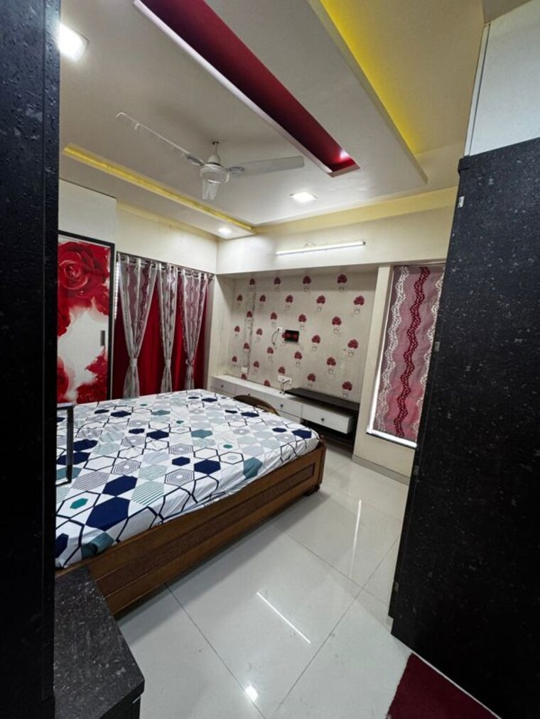 Bedroom, alcon-renaissant 2 Bedroom 850 Sq.Ft. Apartment In Kharadi Pune 10431158