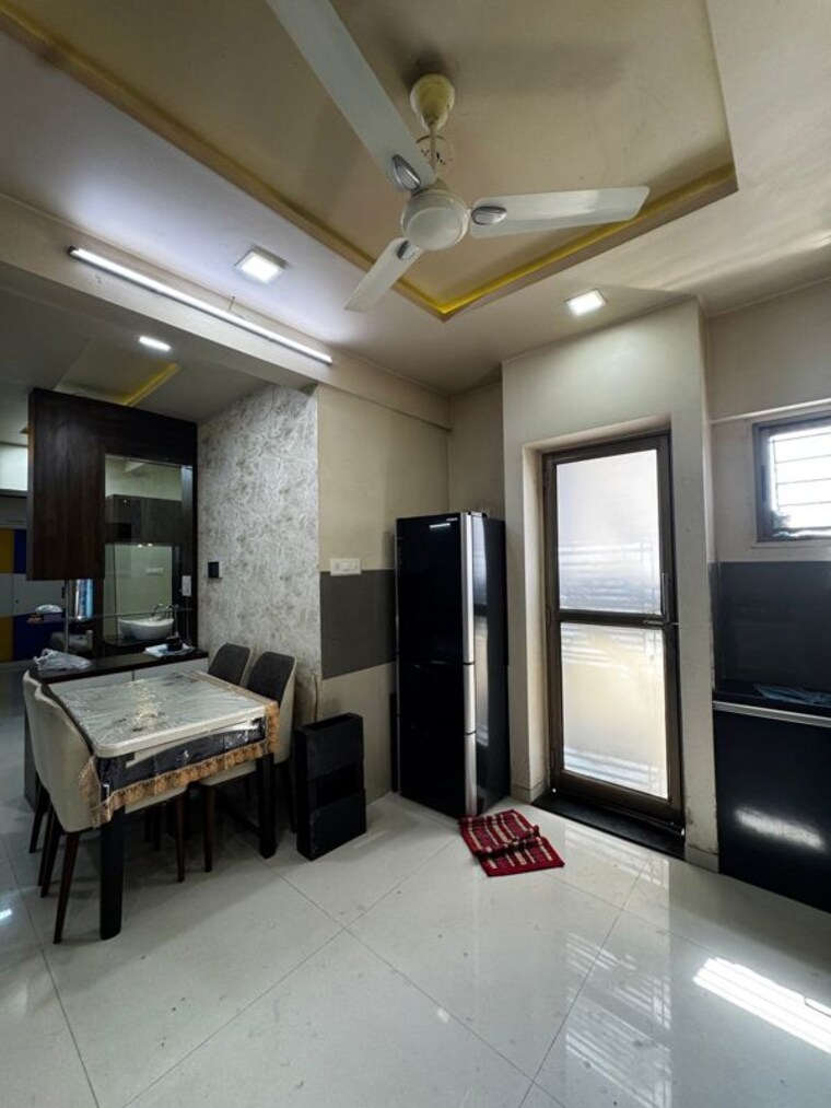 Living Room, alcon-renaissant 2 Bedroom 850 Sq.Ft. Apartment In Kharadi Pune 10431158