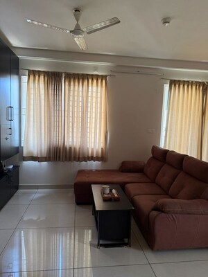 Living Room in 2 BHK Apartment at Prestige Lakeside Habitat, Varthur – for Sale