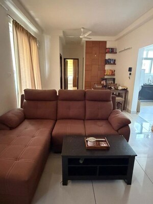 Living Room in 2 BHK Apartment at Prestige Lakeside Habitat, Varthur – for Sale