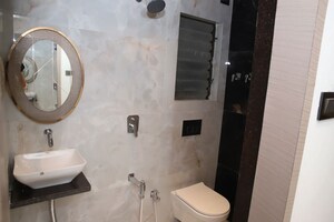 Bathroom in 3 BHK Apartment at Birla Vanya, Kalyan West – for Sale