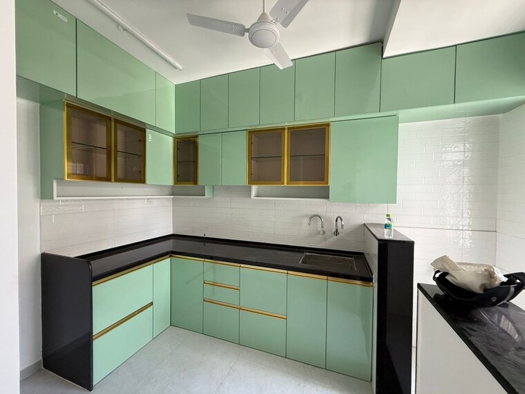 Kitchen, surya-skies 3 Bedroom 1060 Sq.Ft. Apartment In Punawale Pune 10431242