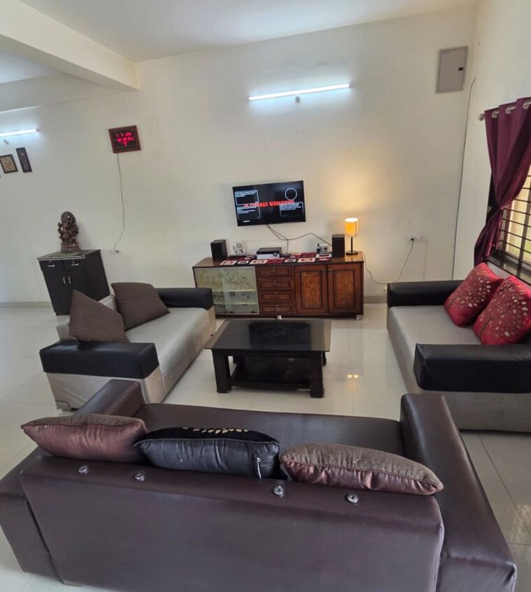 Living Room, barkatullah university 3 Bedroom 1400 Sq.Ft. Independent House In Barkatullah University Bhopal 10431244