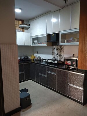 Kitchen in 3 BHK Builder Floor at Vaishali Sector 4 – for Sale