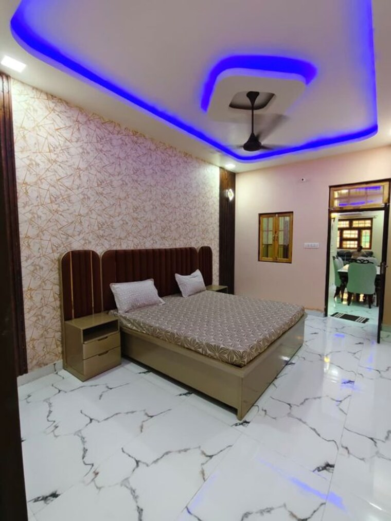 Bedroom, nijampur malhaur 3 Bedroom 1550 Sq.Ft. Villa In Nijampur Malhaur Lucknow 10419924
