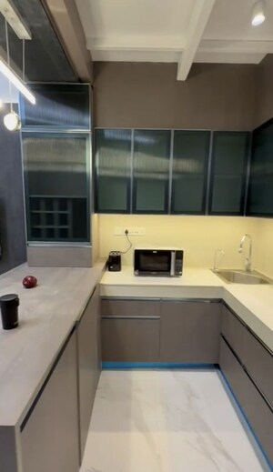 Kitchen in Studio Apartment at M3M Sky Lofts, Sector 71 – for Rent