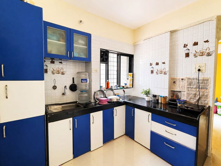 Kitchen, vision-shubh-mangalam 2 Bedroom 980 Sq.Ft. Apartment In Wakad Pune 10431312