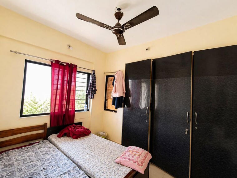 Bedroom, vision-shubh-mangalam 2 Bedroom 980 Sq.Ft. Apartment In Wakad Pune 10431312