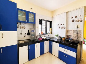 Kitchen in 2 BHK Apartment at Vision Shubh Mangalam, Wakad – for Rent