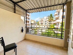 Staircase in 2 BHK Apartment at Vision Shubh Mangalam, Wakad – for Rent