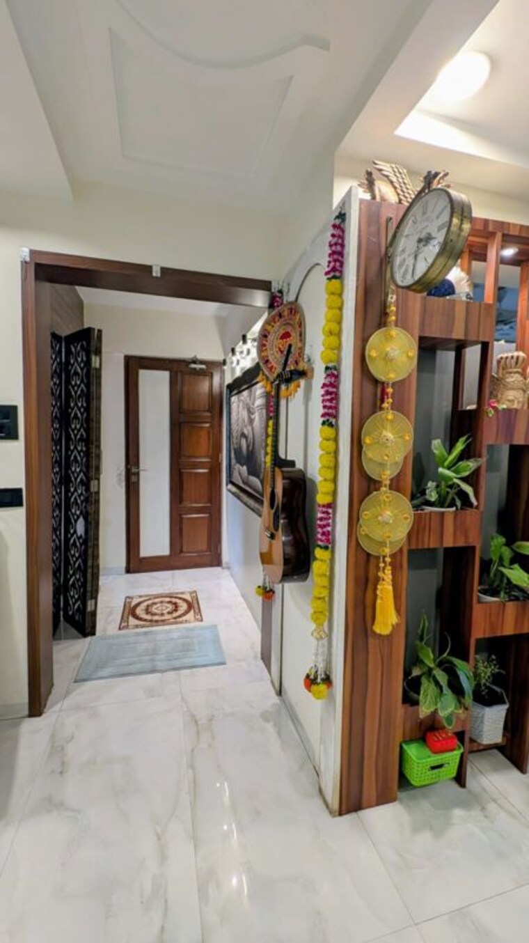 Living Room, madhuban-satin-brick 3.5 Bedroom 1400 Sq.Ft. Apartment In Kharadi Pune 10431319