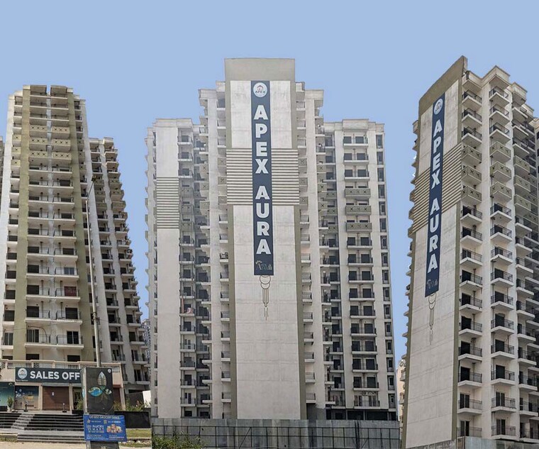 Exterior View, gayatri-aura 2.5 Bedroom 972 Sq.Ft. Apartment In Sector 1 Greater Noida Greater Noida 10414398