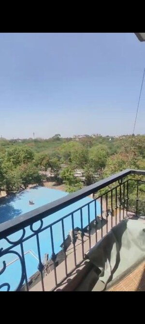 Balcony in 3 BHK Builder Floor at Vasant Kunj – for Rent