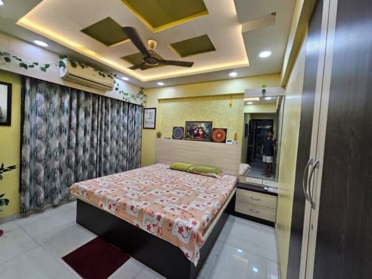 Bedroom, vasant vihar 2 Bedroom 1100 Sq.Ft. Apartment In Vasant Vihar Thane 10431399