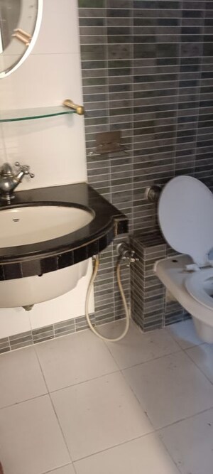 Bathroom in 2 BHK Apartment at K Raheja Vihar, Powai – for Rent