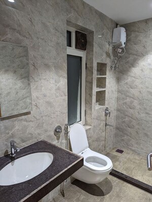 Bathroom in 1 BHK Apartment at Ajmera Greenfinity Wadala, Wadala East – for Rent