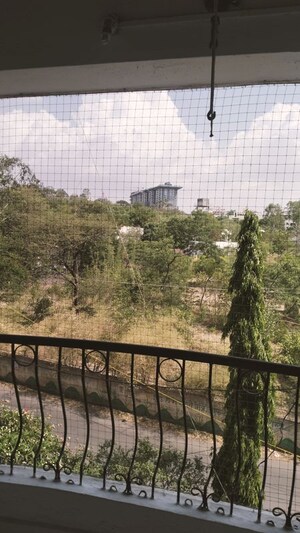 Balcony in 2 BHK Apartment at Elated Khush Vista, Nibm Road – for Rent
