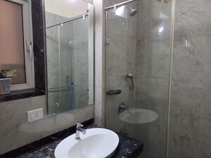 Bathroom in 2 BHK Apartment at LnT Crescent Bay T3, Parel – for Rent