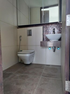 Bathroom in 2 BHK Apartment at Lodha Primo, Parel – for Rent